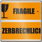 Klebeband FRAGILE ZERBRECHLICH (orange)
